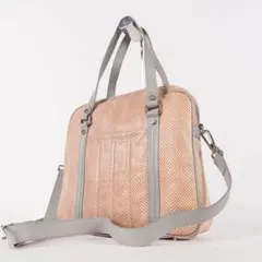 【極美品✨】ジャックルコー パリ 2wayバッグ レザー パイソン型押しのサムネイル