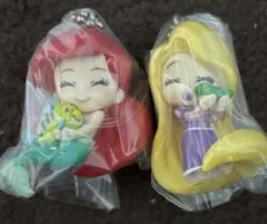 ディズニー ぎゅーこっと アリエル&ラプンツェルセット