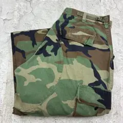 K*u様 米軍　トラウザー　迷彩　ボトムス　カーゴパンツ　古着　グリーン他　M-