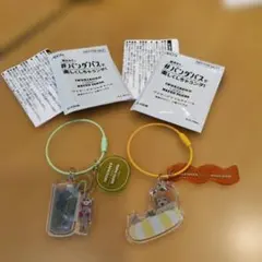 イオン　犬記録 meets ナツパンダ ワイヤーアクリルチャーム　２個セットのサムネイル