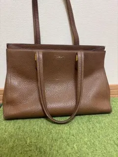 FURLA フルラ レザー トートバッグ ブラウン