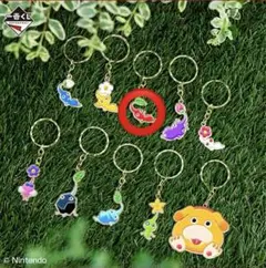 1番くじ　ピクミン　キーホルダー　赤ピクミン