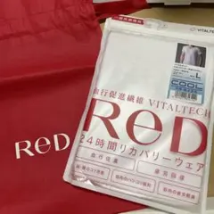 VITALTECH ReD リカバリーウェア半袖 L 下着　インナー　肌着