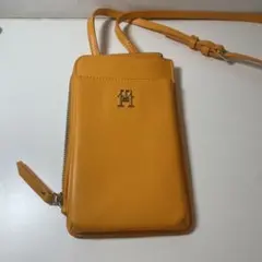 イエローレザーショルダーバッグTommy Hilfigerのサムネイル