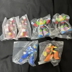 ロックマン　フルカラークロス　ガチャガチャ　6個セットのサムネイル
