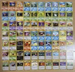 【匿名配送】ポケモンカード　旧裏　金、銀、新世界へ　など　70枚