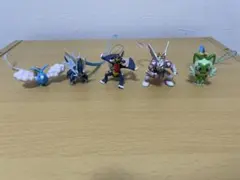 ポケモン　根付けマスコット　5点セット　ポケットモンスター