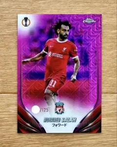モハメド サラー リバプール Topps パープル Mohamed Salah - メルカリ