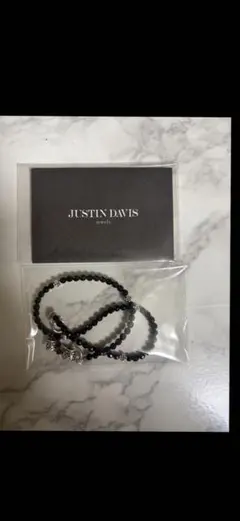 Justin DavisブレスレットSV925オニキスプレスレット Justin DavisブレスレットSV925オニキスプレスレット - メルカリ
