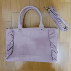 フリル ショルダーバッグ