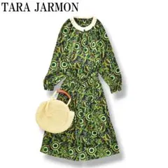 ⭐︎TARA JARMON タラ　ジャーモン　ワンピース　グリーン　7号　S ⭐︎ ⭐︎TARA JARMON タラ ジャーモン ワンピース グリーン 7号 S