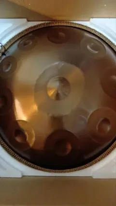 ハンドパン 56センチ 12音 Dマイナー 音きれいです - メルカリ