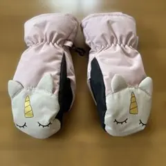 H&M スノー　手袋　4歳くらい　ユニコーン　３M