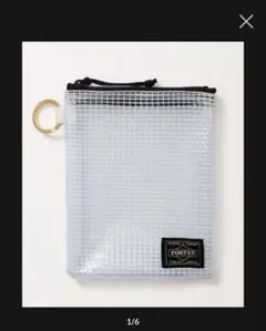 ★期間限定値下げ★PORTER DIGAWEL PVC POUCH クリアポーチのサムネイル