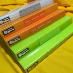 【使用・未使用品】キングジム　クリアファイル60ポケット5冊のサムネイル