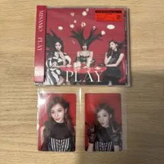 MISAMO PLAY 通常盤　SANA サナ　CD/トレカセット
