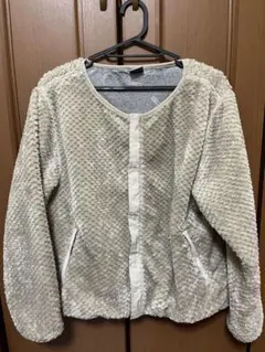 ワークマン　ダイヤフリースカーディガン 裏アルミ