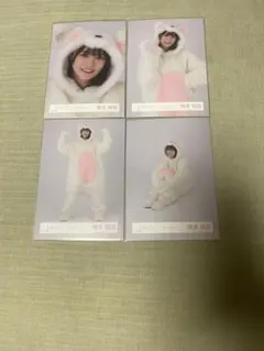 櫻坂46 増本綺良 どうぶつ着ぐるみ 4種コンプ 生写真