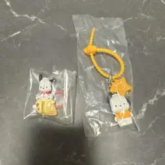 ポチャッコ カラフルマルチチャーム キーリングハンガー2点セット
