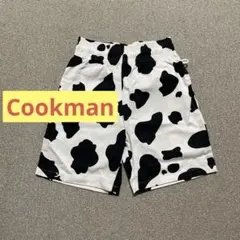 未使用 Cookman クックマン ハーフパンツ 牛柄S 新品 タグ付きのサムネイル