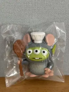 ピクサーエイリアンリミックス　ソフビパペットマスコット(レミー)