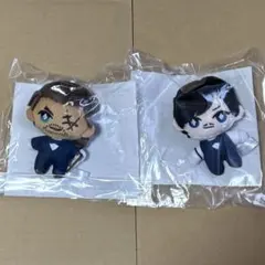 名探偵コナンカフェ D賞 大和諸伏ぬいぐるみセット+ステッカー