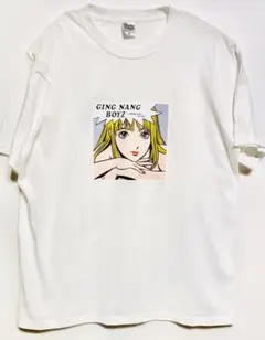 銀杏BOYZ 峯田和伸 復刻版 君と僕の第三次世界大戦的恋愛革命 Tシャツ 銀杏BOYZ 君と僕の第三次世界大戦的恋愛革命 Tシャツ Mサイズ