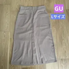 GU タイトスカート ベージュ Lサイズ