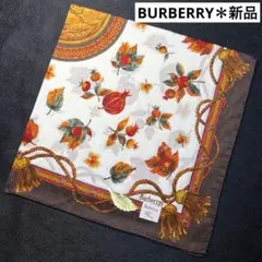 ★新品★ Burberrys ハンカチ　スカーフ　大判　 B㉗　バーバリー