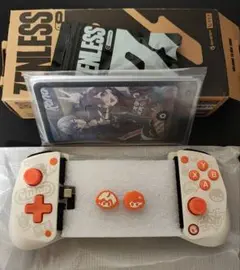 新品 ゼンゼロコラボ GameSir X5 lite ホワイト キーキャップ付き