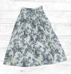 LILY BROWN フラワージュイパターンロングスカート