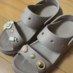 crocs メガクラッシュ厚底サンダル ラテのサムネイル
