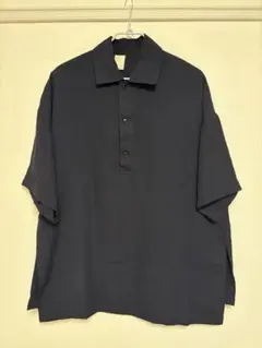 エヌハリウッド N.HOOLYWOOD オーバーサイズポロシャツ26400円美品 N.HOOLYWOOD - POLO SHIRT (CHARCOAL)【Hoen - Web】公式通販