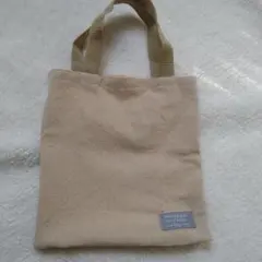 リネンミニトートバッグ/ハンドメイド