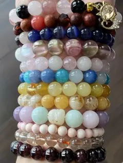 天然石ブレスレットまとめ売り 12本セット