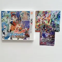 3DSソフト バディファイト目指せバディチャンピオン 動作確認済　特典カード付き