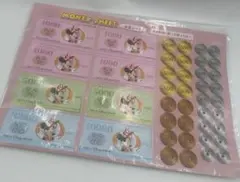 東京ディズニーリゾート ミニーマウス お金シート おもちゃ
