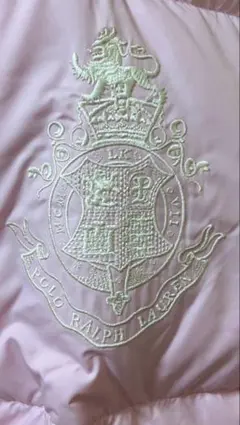 美品　Polo Ralph Lauren フード付きダウンジャケット ピンク