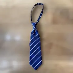 ネイビー ストライプ ドット ネクタイ