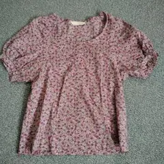 IENA 半袖花柄ブラウス