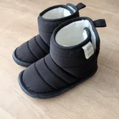 bobson ベビー ブーツ 長靴 ブラック ボア 13cm バースディ