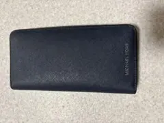 MICHAEL KORS 長財布 ネイビー ラウンドファスナーのサムネイル