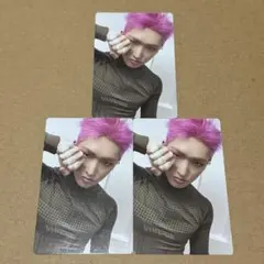 ミンギ　トレカ　3枚　OUTLAW ATEEZ