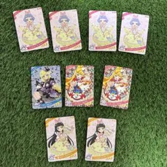 ひみつのアイプリ　サンリオ　てんしなえびてん　まとめ売り　9枚セット