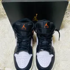 【未使用級】NIKE AIR JORDAN 1 MID 27cm 箱付き