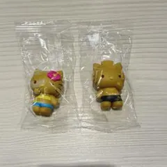 サンリオ みんなでバカンスフィギュア ガチャ キティ ダニエル2個セット