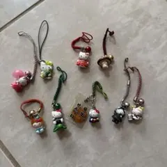 ご当地　キティ ストラップ　根付け まとめ売り