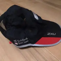 未使用品　softbank teamjapanキャップ