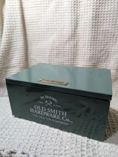 ヴィンテージOLD SMITH HARDWARE スチール製収納ボックス