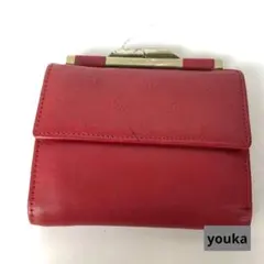 Christian Dior クリスチャンディオール がま口 二つ折り財布